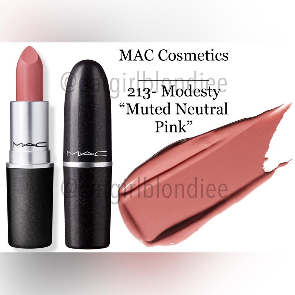 MAC Cosmetics: Cremesheen Lipstick (213-Modesty) - Picture 1 of 3